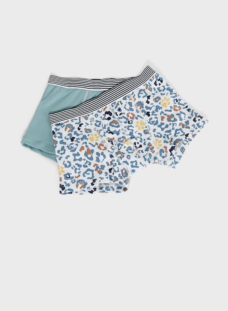 Youth 2 Pack Assorted Boxers