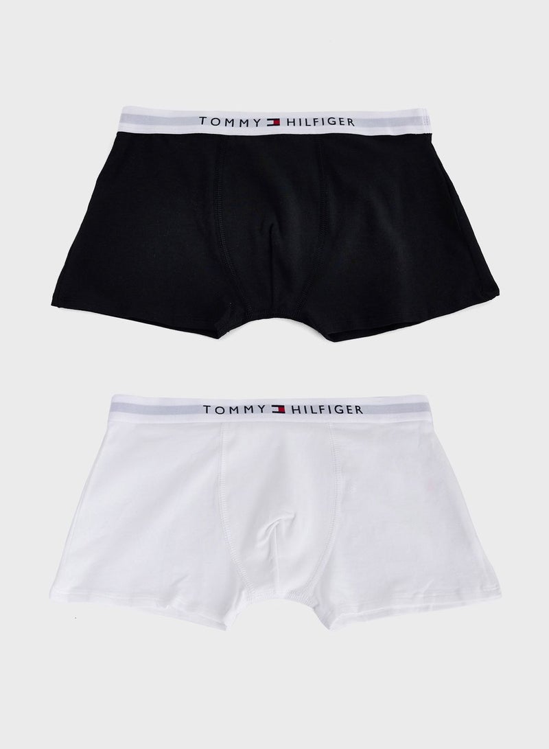 Youth 2 Pack Logo Band Trunks