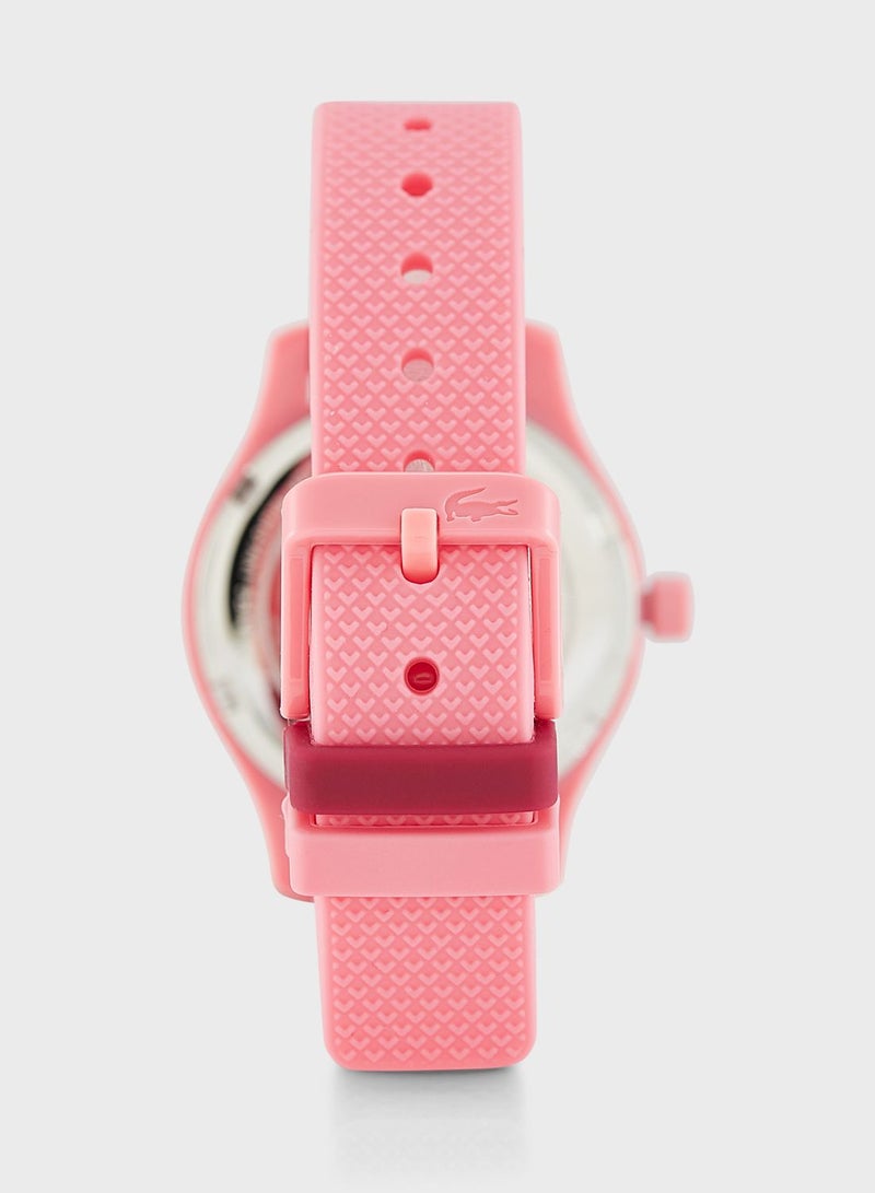 Analogue Watch with Silicone Bracelet