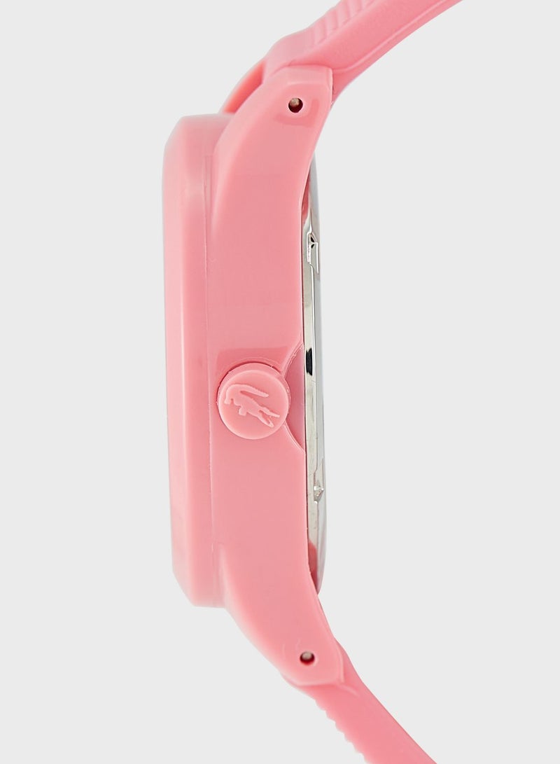 Analogue Watch with Silicone Bracelet