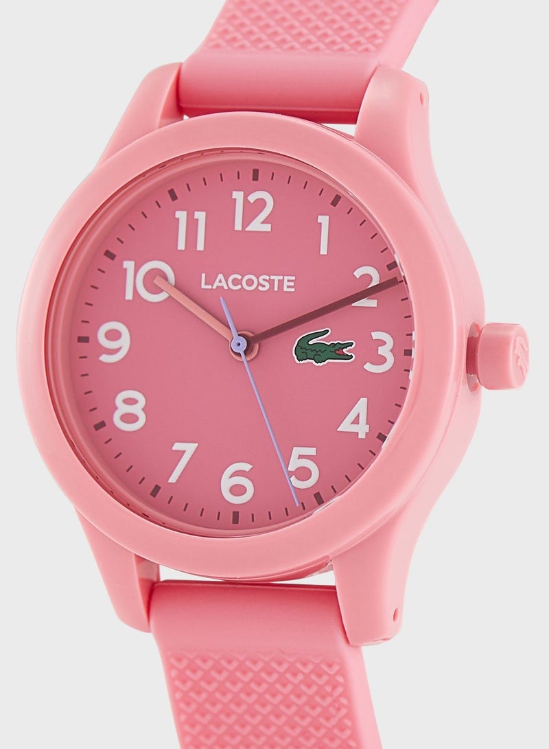 Analogue Watch with Silicone Bracelet