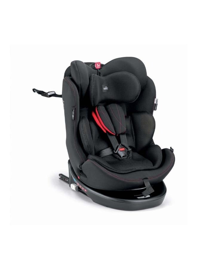 Cam - Gt I-Size Baby Car Seat, Outdoor, Authentic, Essential, Lightweight And Comfortable For Baby And Kids Easy Travel, Protection, Easy To Remove, Fitting Baby Easier Up To 11.3 Kg - Black