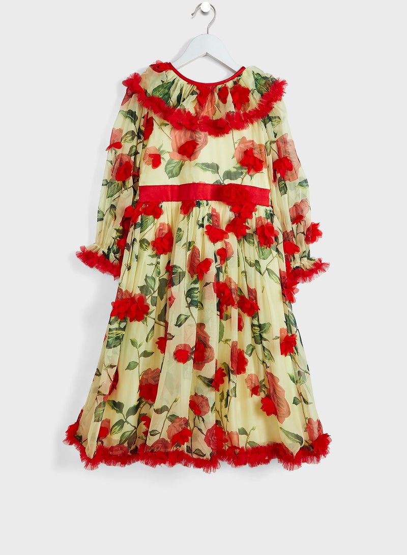 Little Floral Print Dress