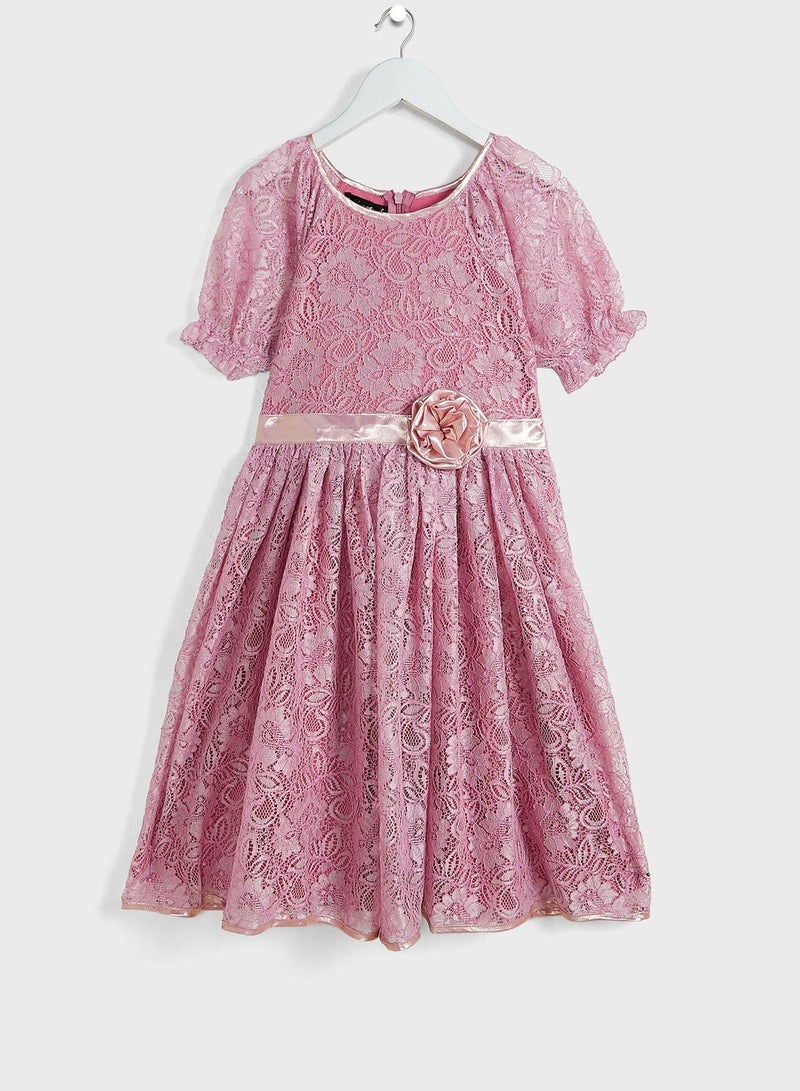 Little Lace Detailed Dress