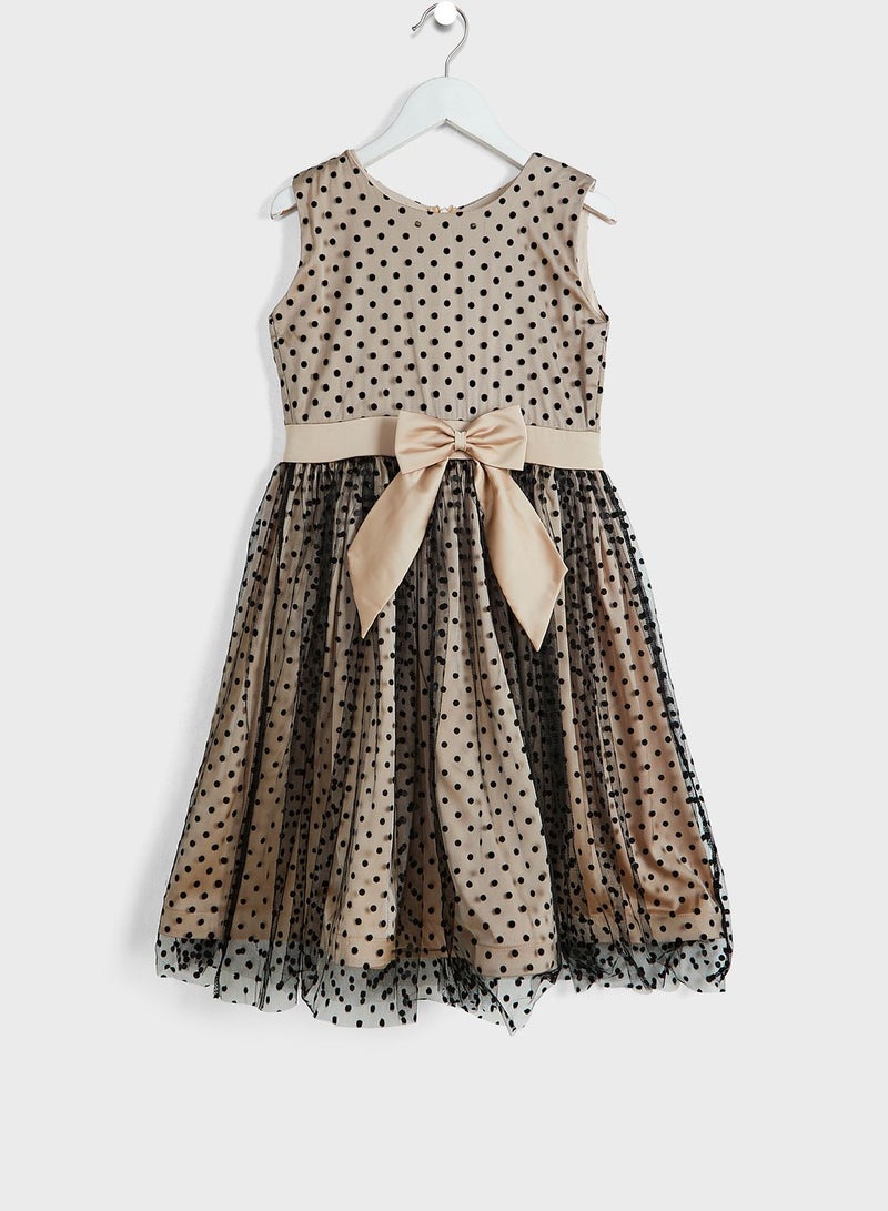 Little Dotted Net Dress