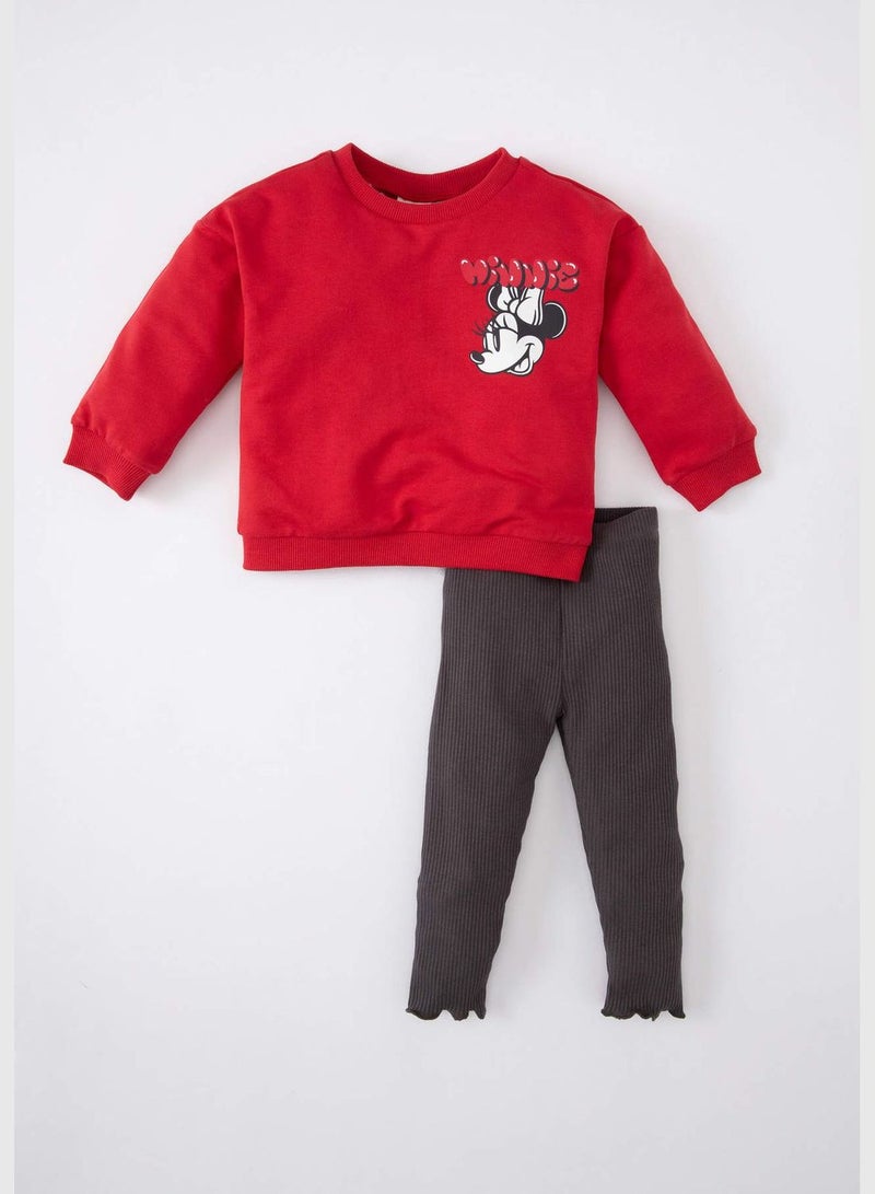 Baby Girl Disney Mickey & Minnie Knitted Set