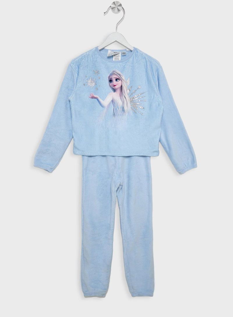 Kids Frozen Print Pyjama Set