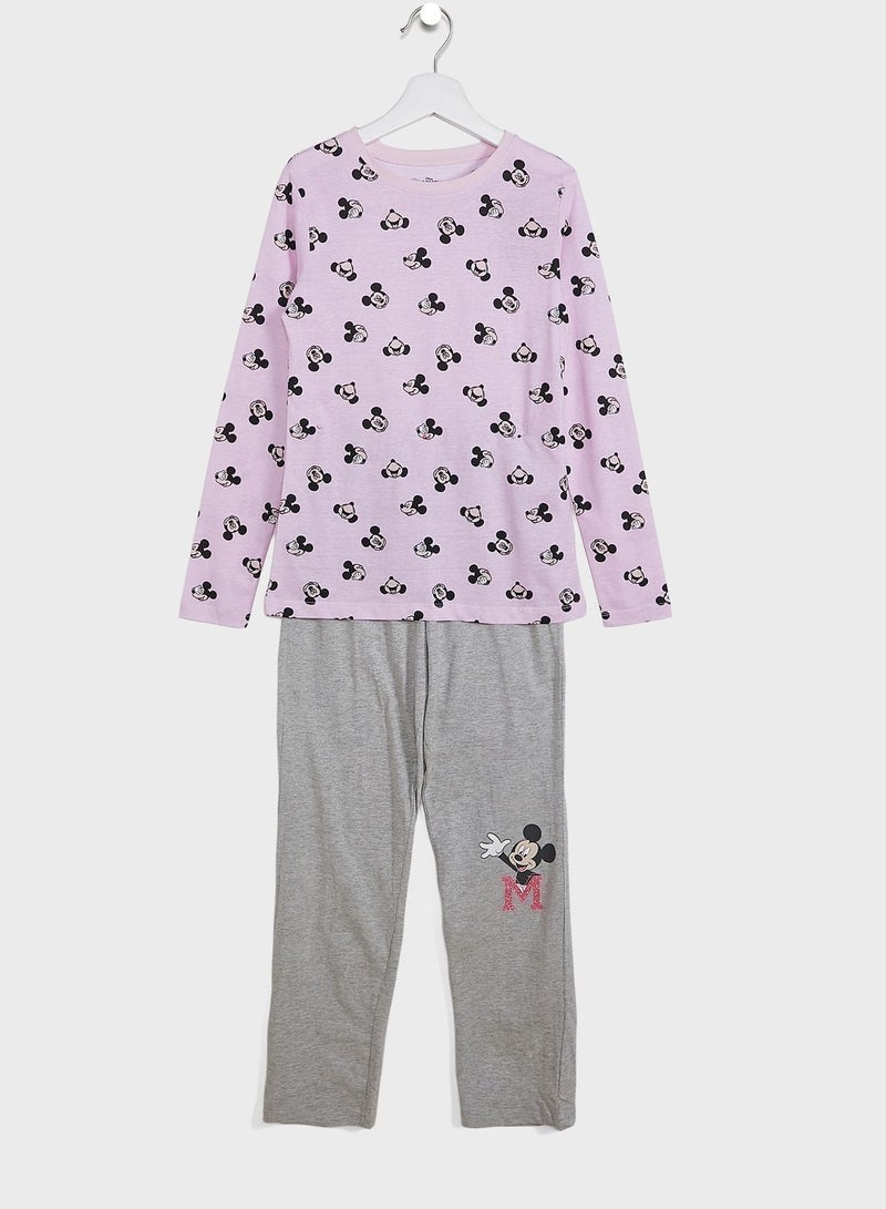 Youth Mickey Mouse Pyjama Set