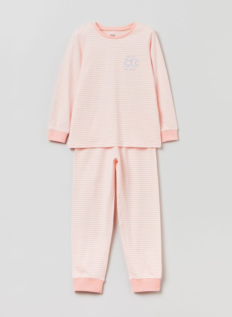 OVS Striped Cotton Pyjamas
