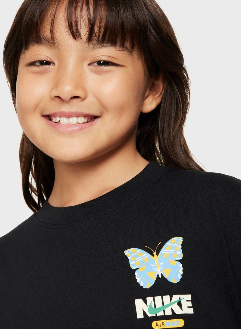 Youth Nsw Max Butterfly Boy T-Shirt