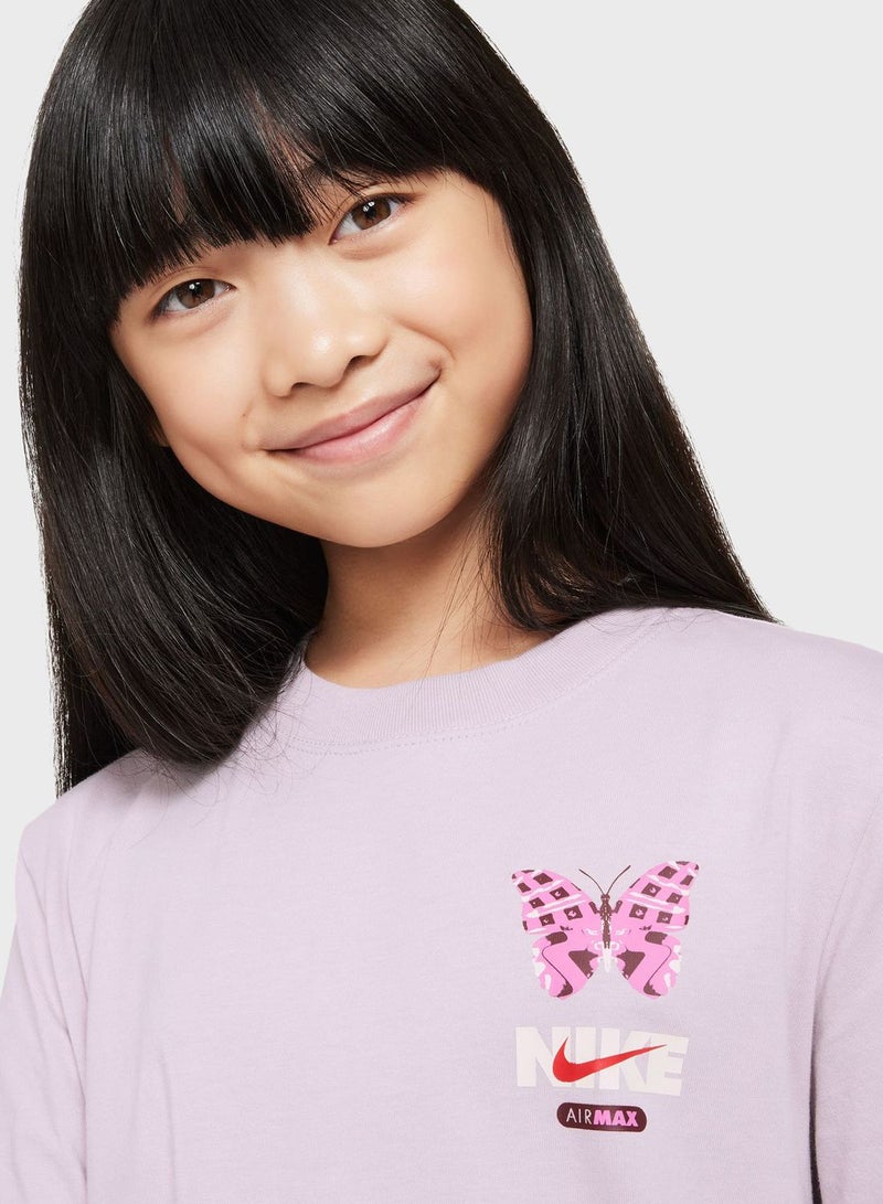 Youth Nsw Max Butterfly Boy T-Shirt