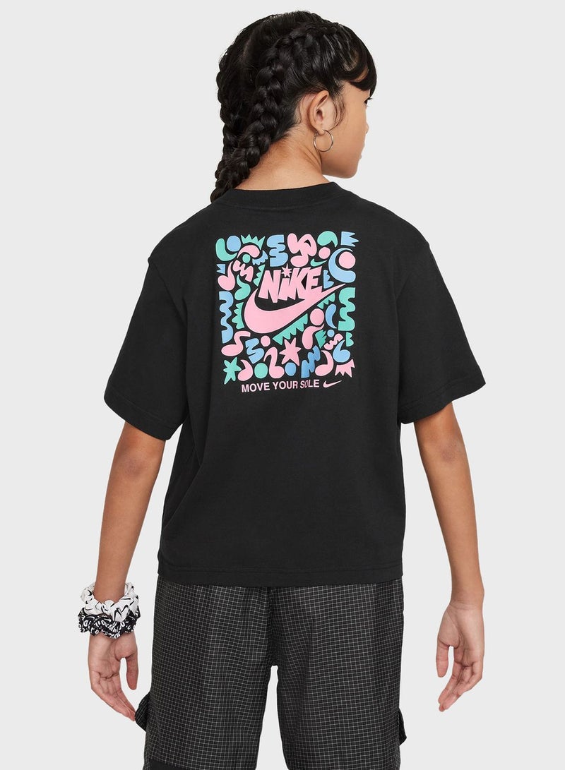 Youth Nsw Boxy Dance T-Shirt