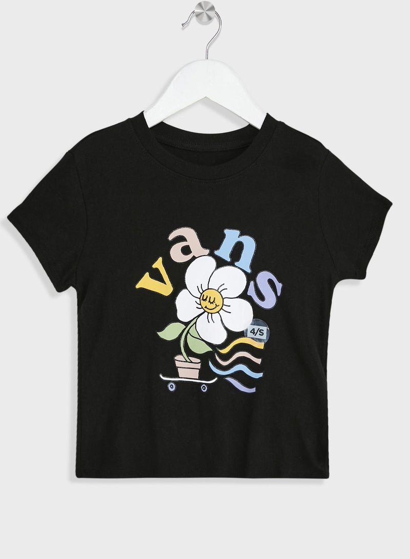 Kids Skate Fleur T-Shirt