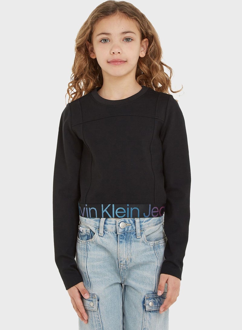 Kids Essential Knitted T-Shirt