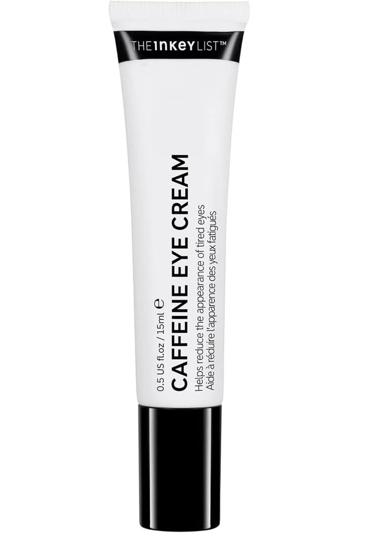 List Caffeine Eye Cream Helps Dark Circles and Tired Eyes 15ml