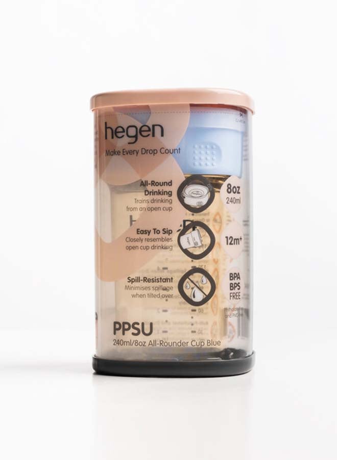 All Rounder Cup Ppsu Blue 240 ml