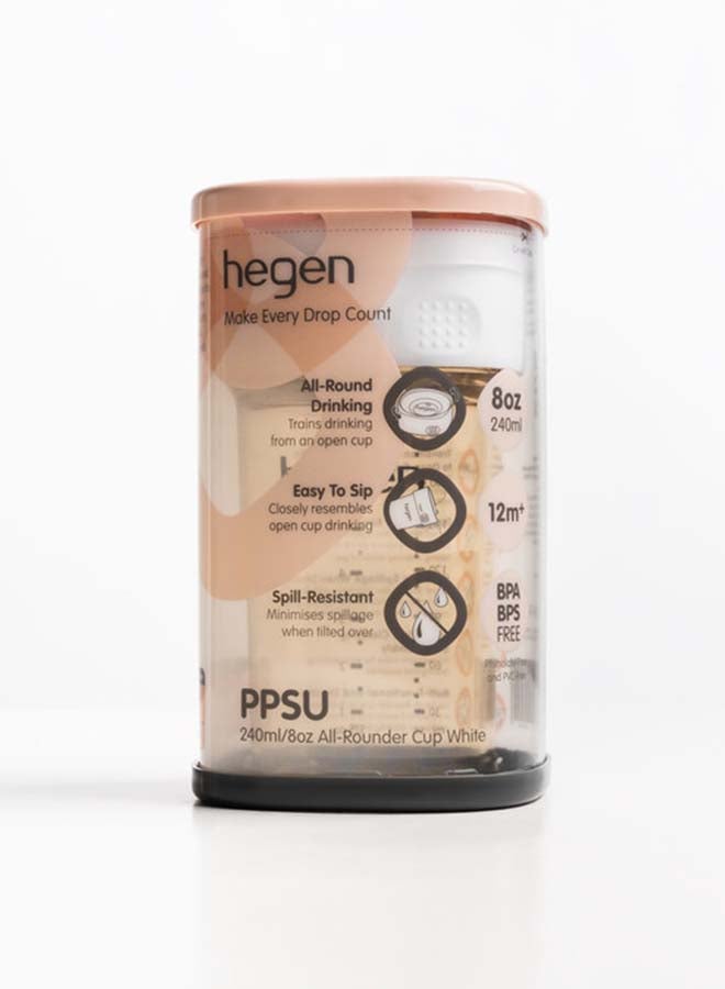 All Rounder Cup Ppsu White 240 ml