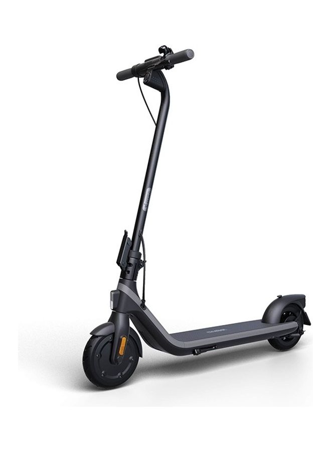 Segway E2 Electric Scooter Modern Design W/ App, 2.8 Inch Led Screen, Double Break, Front/Break Lights, 8.1 Inch Non-Flat Tires, Up To 90Kg Driver