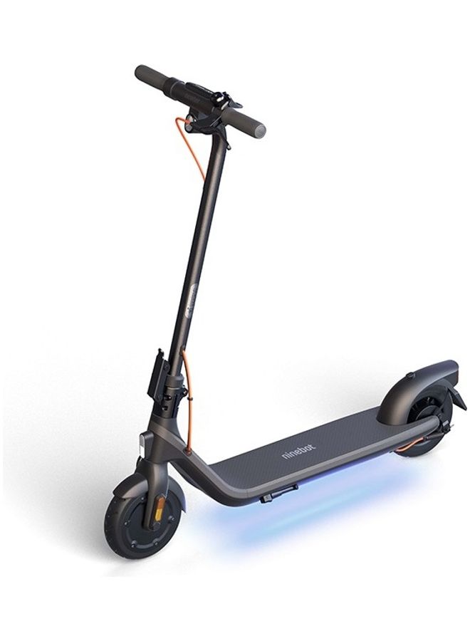 Segway E2 Plus Electric Scooter Modern Design W/ App, 2.8 Inch Led Screen, Double Break, Front/Break Lights, 8.1 Inch Non-Flat Tires, Up To 90Kg Driver