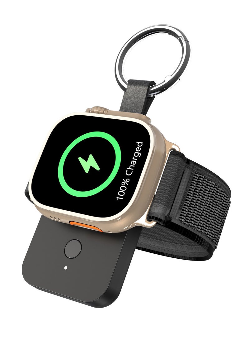 Portable 1000MAH Watch Charger for Apple 678 Generation Keychain Watches Wireless Charging