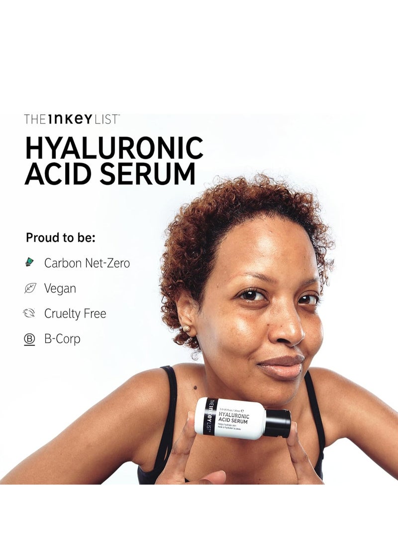 LIST 2% Hyaluronic Acid Hydrating Serum to Plump and Smooth Skin for All Skin Types,30ml