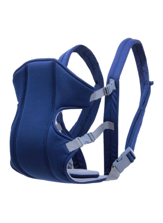 3-In-1 Kids Adjustable Carrier With Comfortable Hip Seat And Buckle Strap - Blue