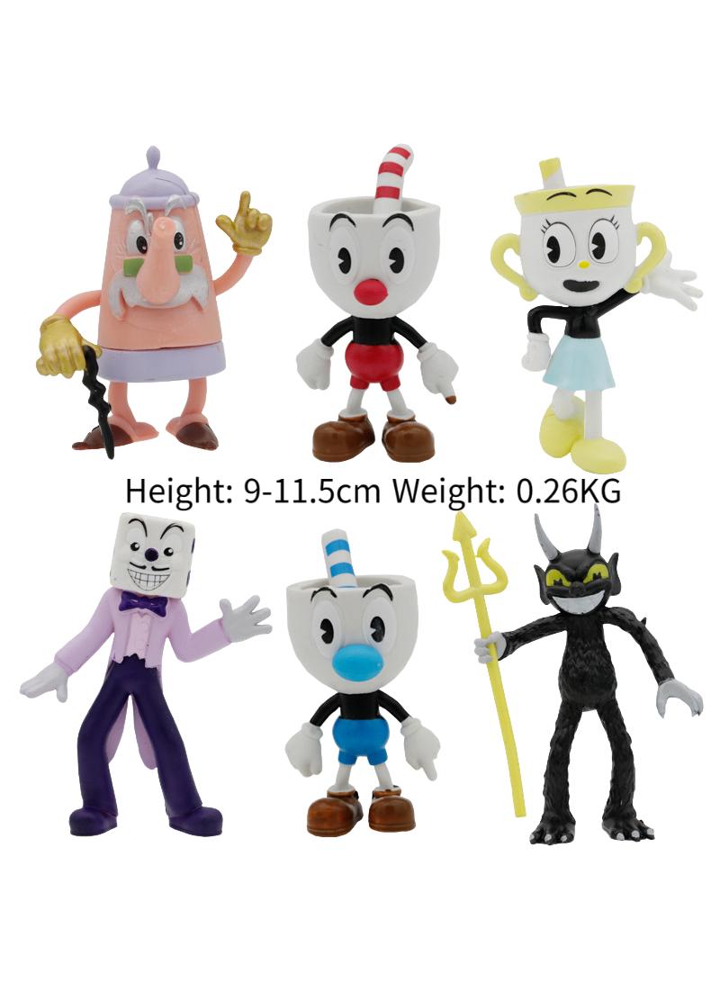 6 Pcs Cuphead Toy Set Ideas Toys Game Model Ideas Toys Gifts For Adult & Kids