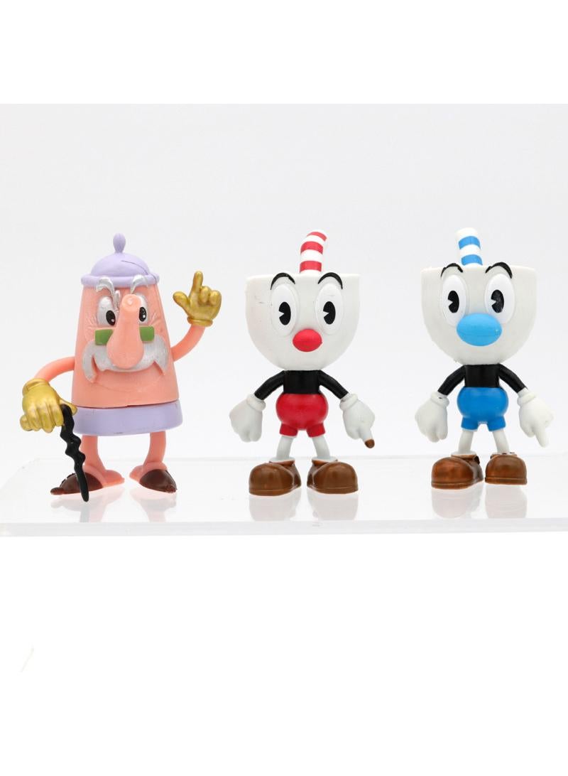 6 Pcs Cuphead Toy Set Ideas Toys Game Model Ideas Toys Gifts For Adult & Kids