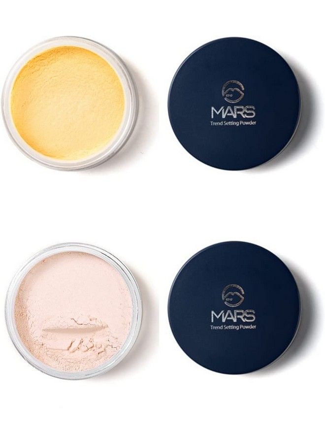 Trend Setting Ultra Fine Brightening Matte Loose Powder Compact (Banana+Brightening 24 G)