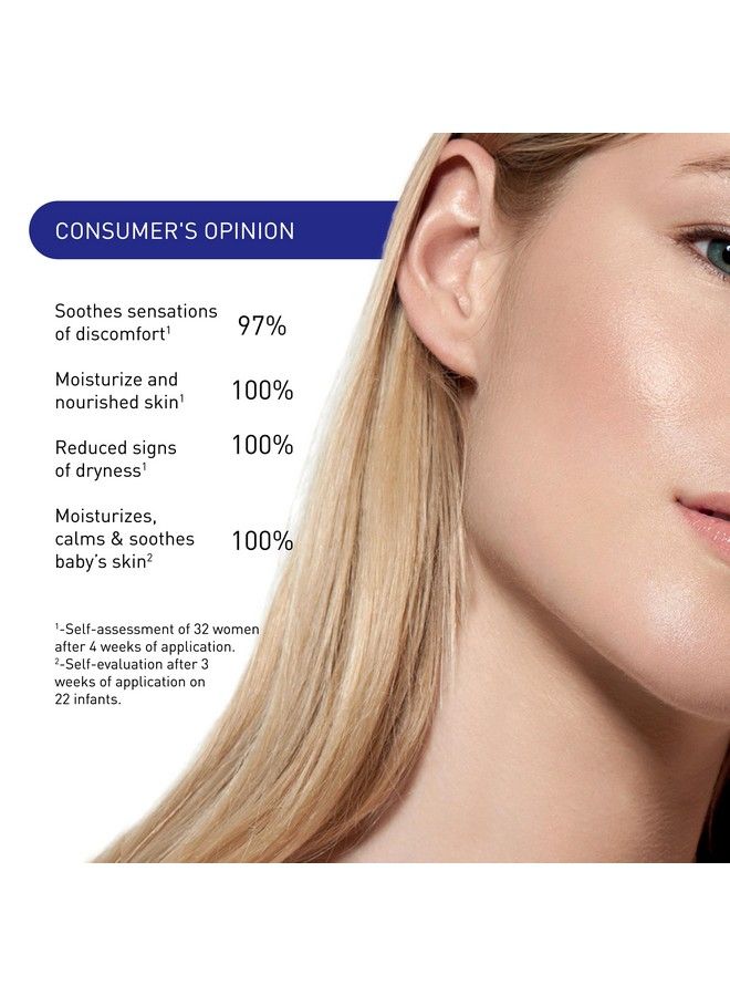 LaitCrème Sensitive (98% Ingredients Of Natural Origin) Face Cream & Makeup Primer  Daily Face Moisturizers For Sensitive Skin 3.4 Fl. Oz