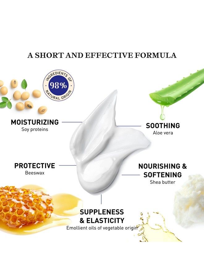 LaitCrème Sensitive (98% Ingredients Of Natural Origin) Face Cream & Makeup Primer  Daily Face Moisturizers For Sensitive Skin 3.4 Fl. Oz