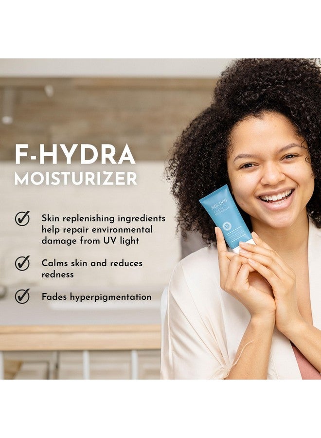 Fhydra Moisturizer Daily Face Cream To Hydrate & Moisturize Dry Skin Made With Ceramides Peptides & Vitamin F 1.7 Fl Oz