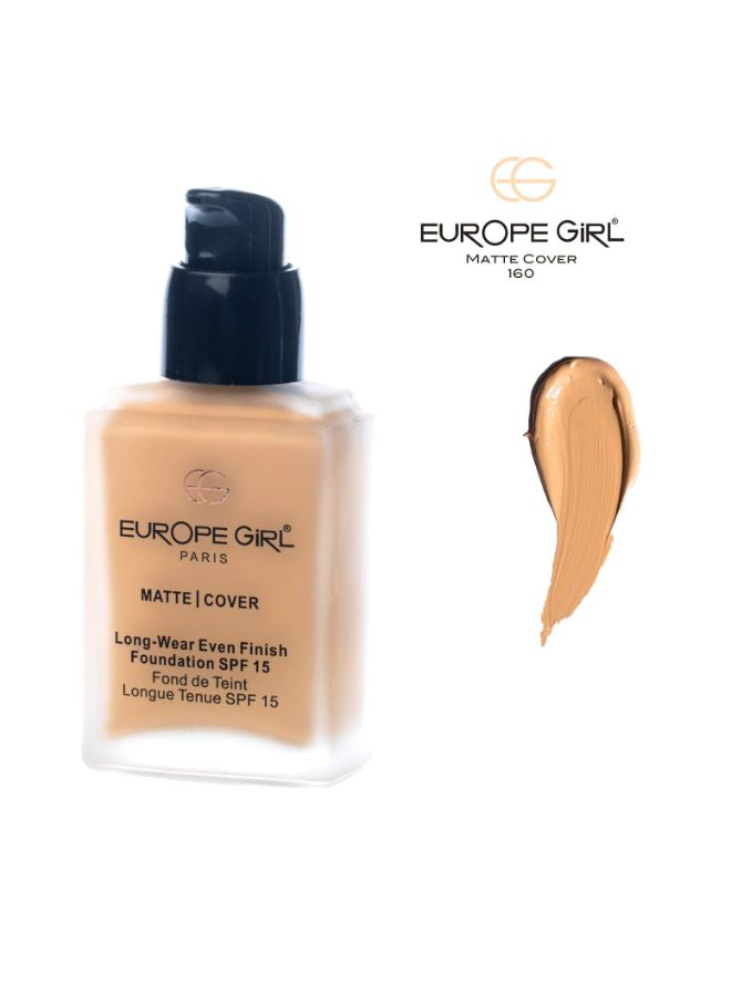 Matte Cover Liquid Foundation Beige