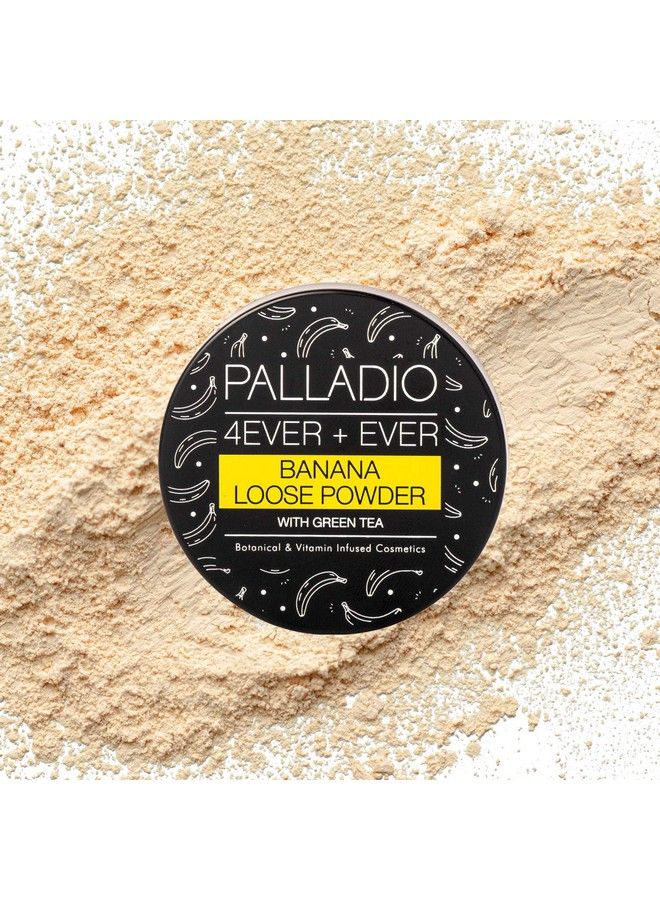 4 Ever+Ever Mattifying Loose Setting Powder (Banana Powder)