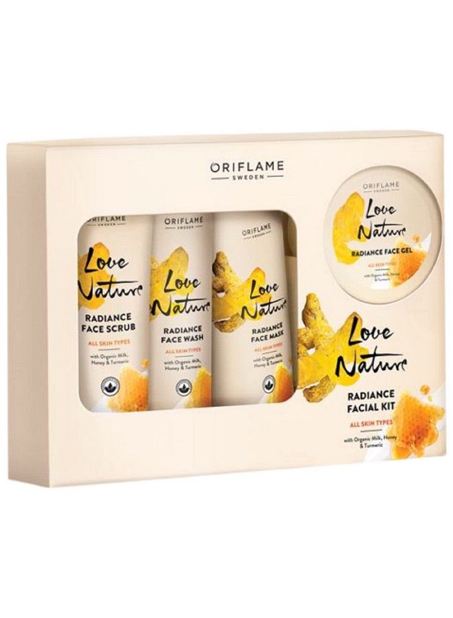 Radiance Facial Kit With Organic Milk Honey And Turmeric 450 Ml