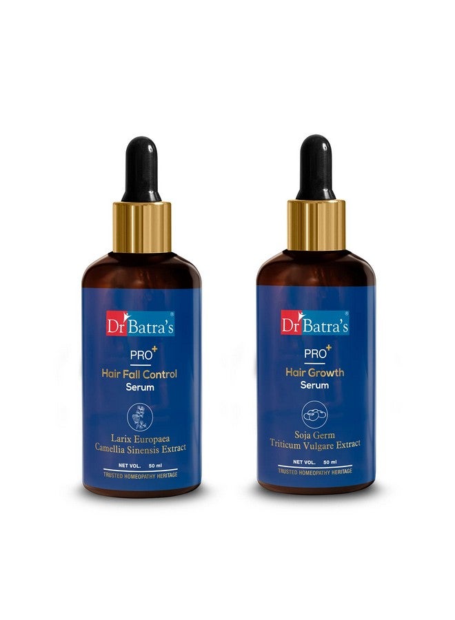 Dr Batra'S Pro+ Hair Fall  Serum 50 Gm & Dr Batra'S Pro+ Hair Growth Serum 50 Gm Combo