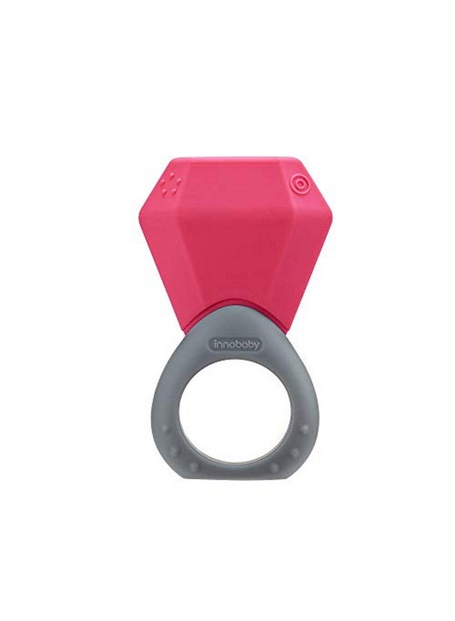 Teethin' Smart Birthstone Ring Teether July (Ruby)