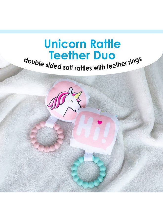 Carter'S Unicorn Rattle Teether Set