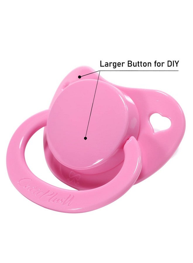 Adult Sized Pacifier Dummy For Adultbig Shield 3 Packpink Blue Black