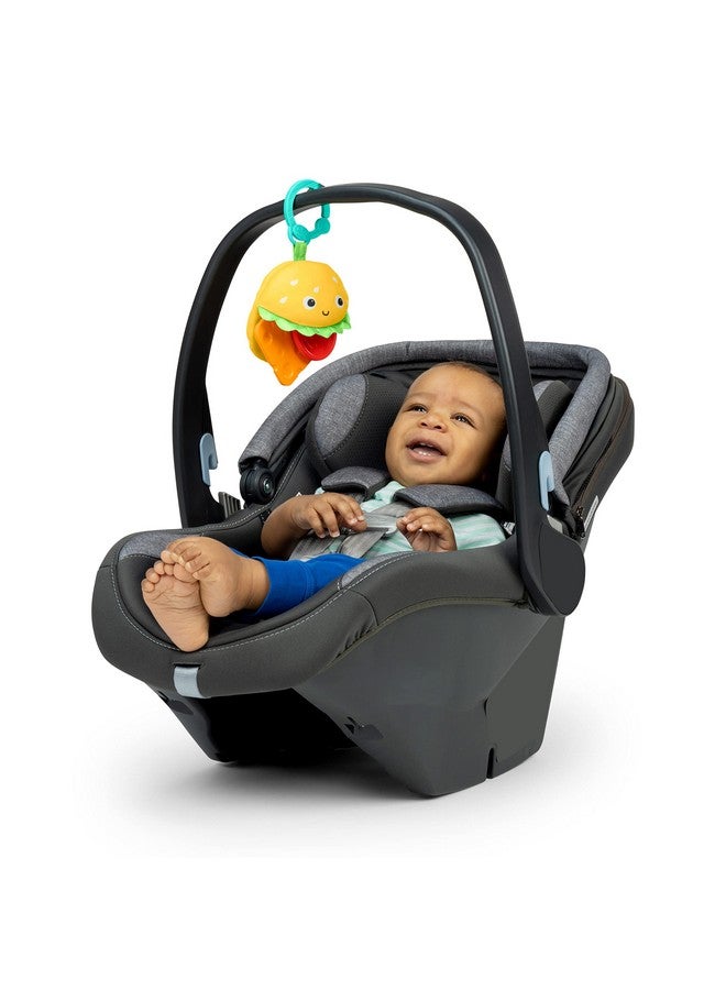Say Cheeseburger On The Go Teether Activity And Stroller Toy Bpa Free Unisex 3 Months+