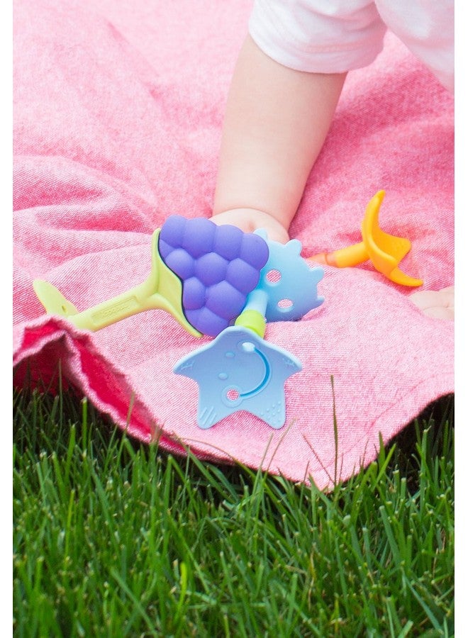 Original Teethin' Smart Ez Grip Star Teether And Sensory Toy For Babies And Toddlers. Bpa Free Teether