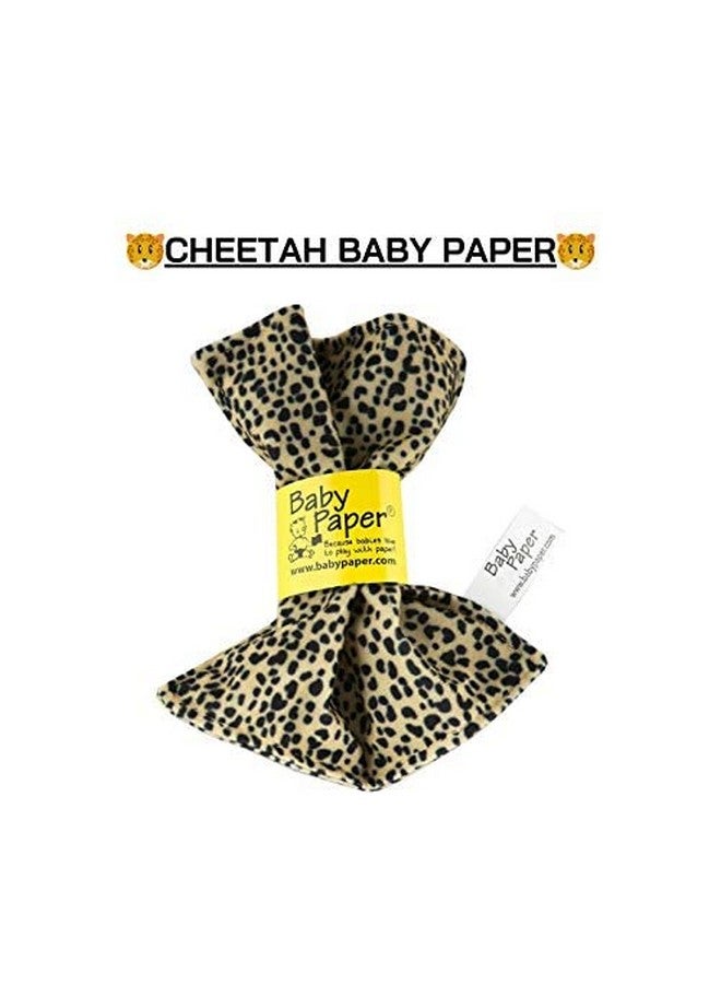 Original Crinkle And Sensory Toy For Babies And Infants ; 3 Pack Farm Cat Dog Cheetah ; Nontoxic Washable ; For Baby Showers