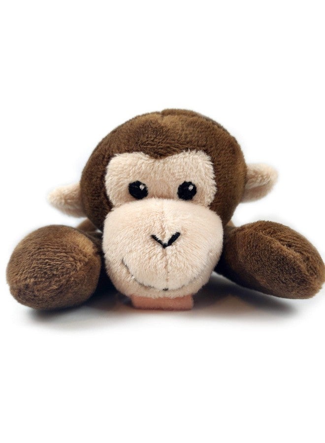 Detachable Pacifier Holder Plush Animal & Infant Pacifier Soothie Monkey