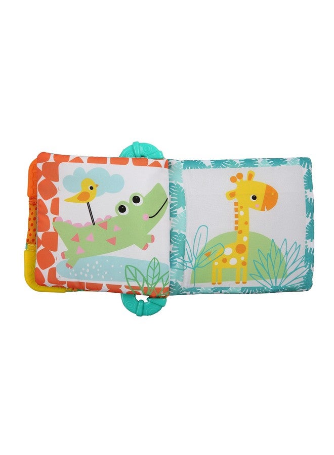 Teethe & Read Soft Book Toy Ages 3 Months + Style May Vary
