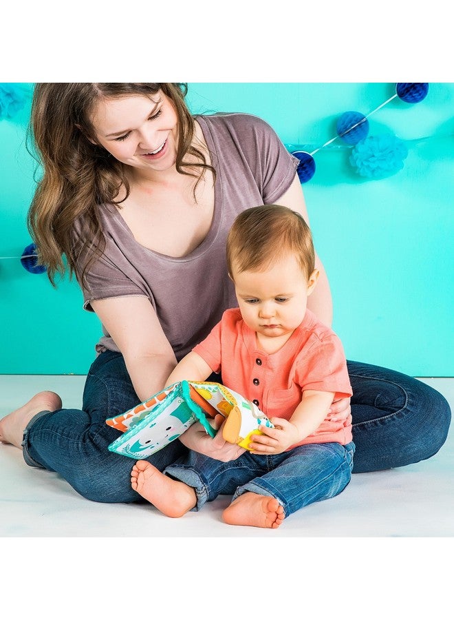 Teethe & Read Soft Book Toy Ages 3 Months + Style May Vary