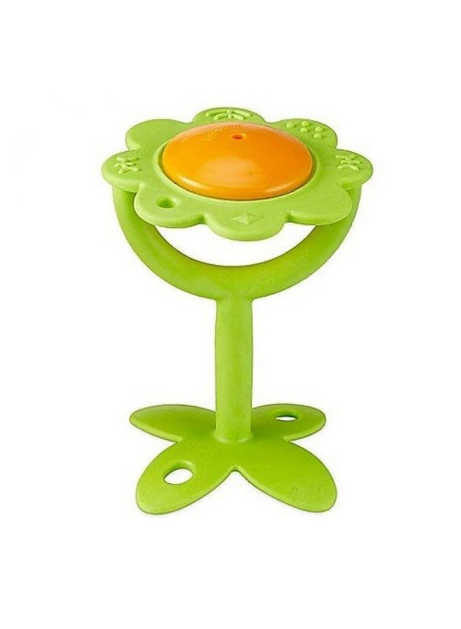 Original Teethin' Smart Ez Grip Flower Teether Rattle And Sensory Toy For Babies And Toddlers. Bpa Free Teether