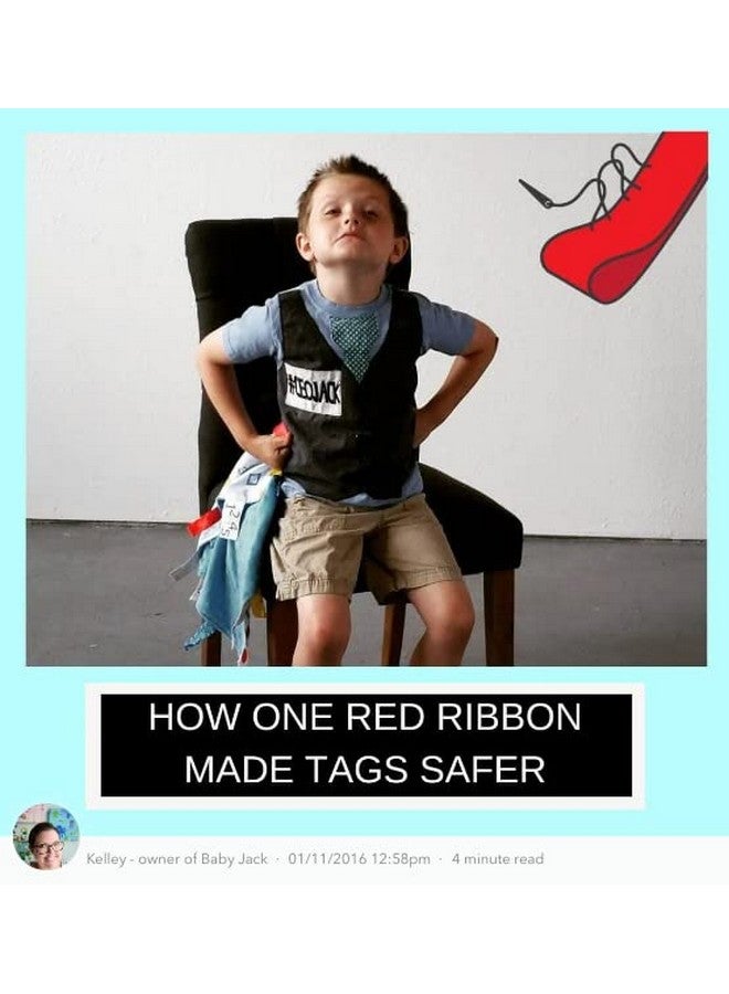 Baby Jack & Co 8X8” Learning Lovey Canada Tag Toys For Babies Baby Crinkle Toys Crinkle Toys For Baby Soft & Safe Learn Canada Facts Ideal Baby Toy & Gift Bpa Free W Stroller Clip