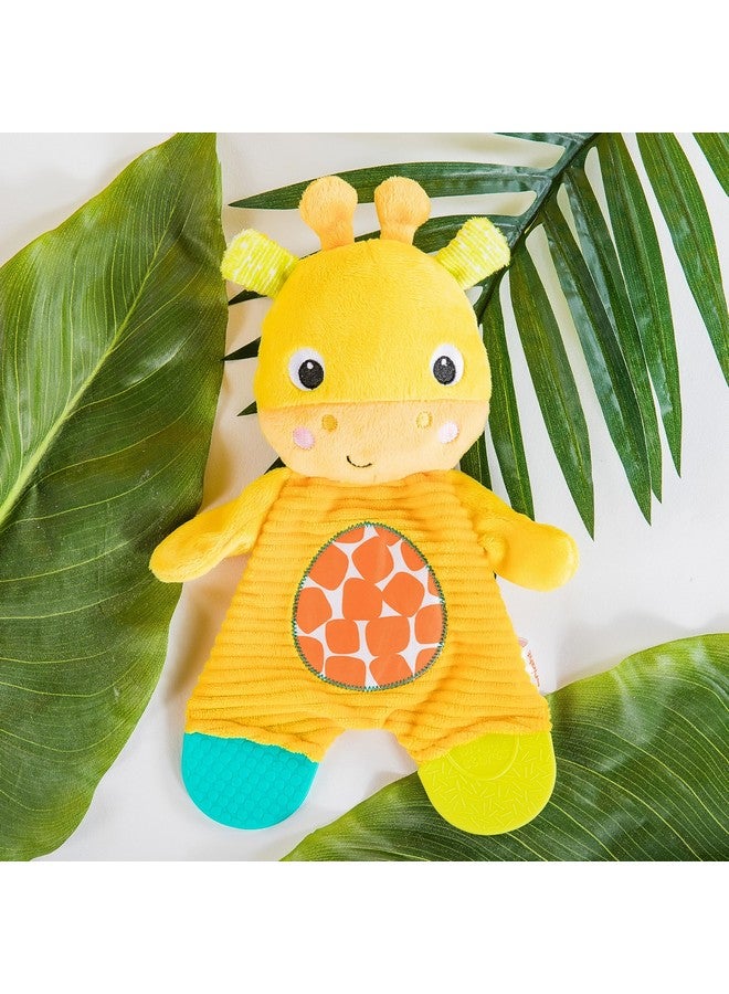 Snuggle & Teethe Bpafree Crinkle Teething Plush Baby Toy Giraffe