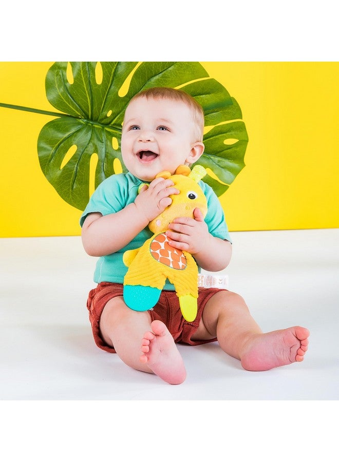 Snuggle & Teethe Bpafree Crinkle Teething Plush Baby Toy Giraffe