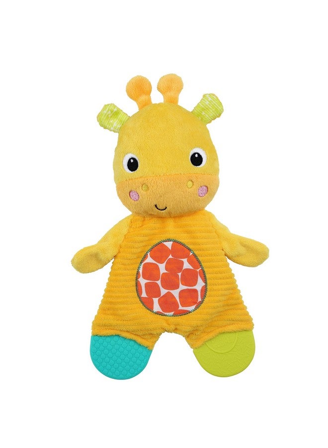 Snuggle & Teethe Bpafree Crinkle Teething Plush Baby Toy Giraffe
